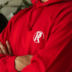 Leave-your-footprint-hoodie-crvena.